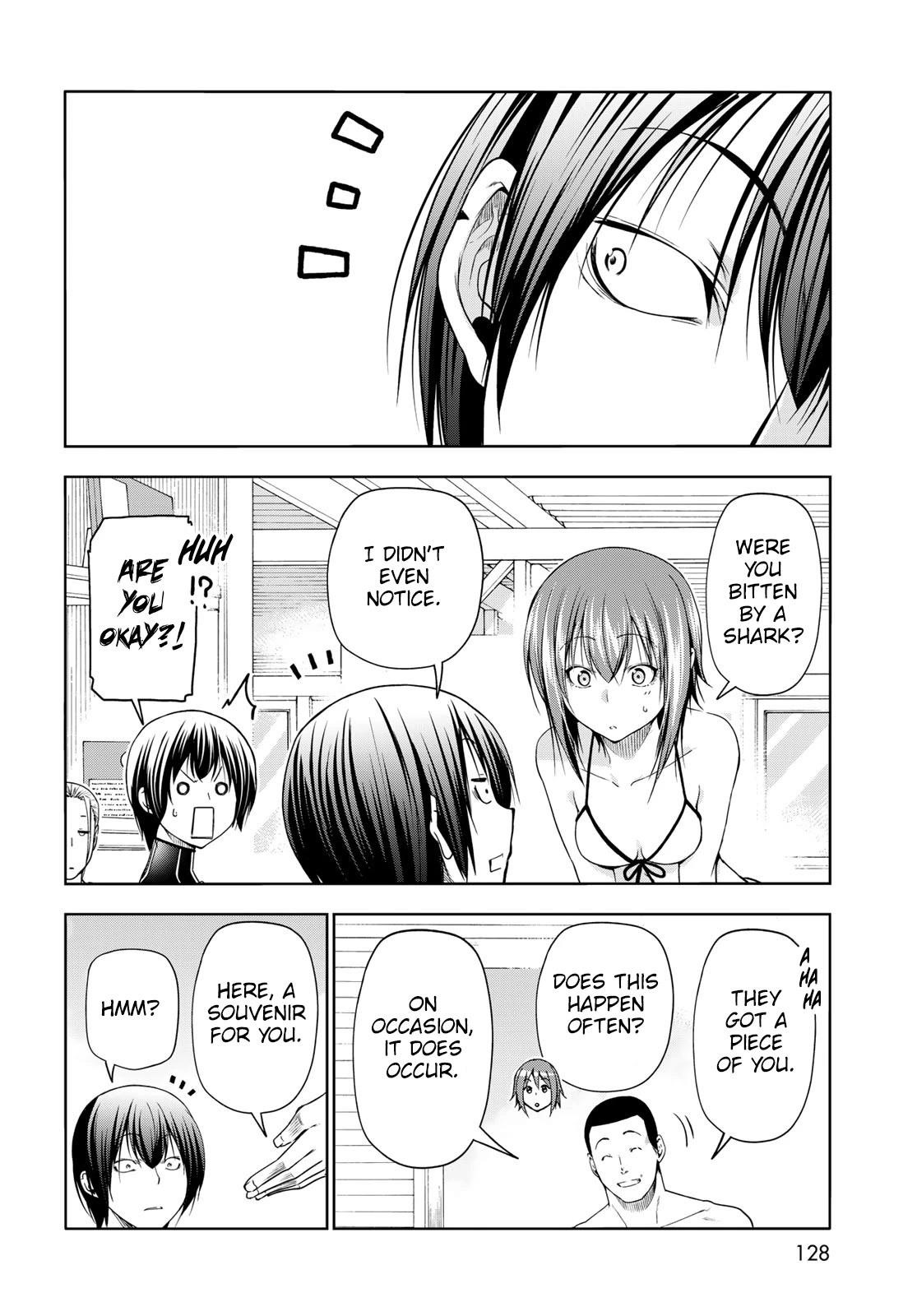 Grand Blue Chapter 81 page 34 - Chapter 81: Shark Scramble