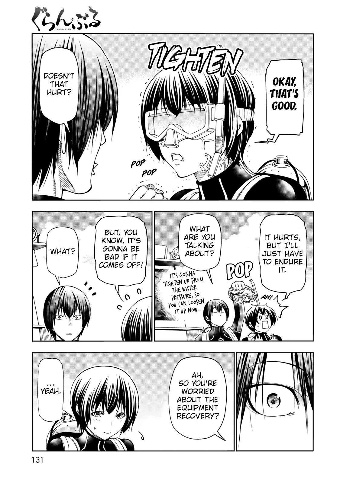 Grand Blue Chapter 81 page 37 - Chapter 81: Shark Scramble