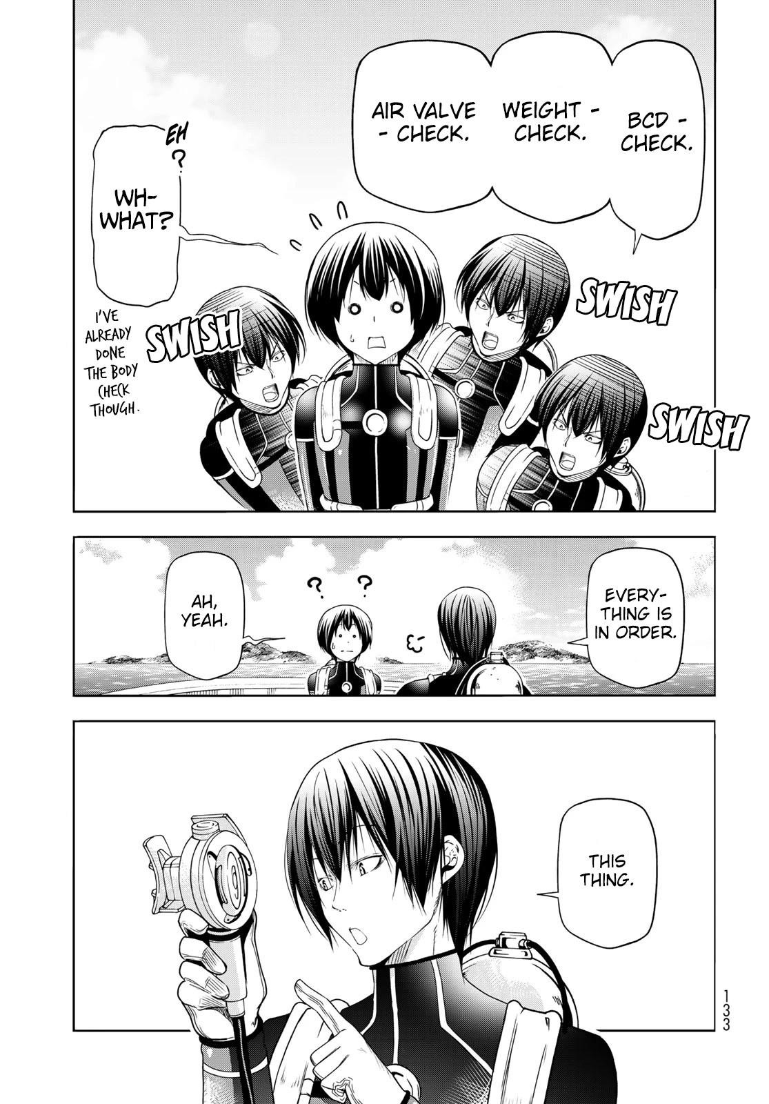 Grand Blue Chapter 81 page 39 - Chapter 81: Shark Scramble