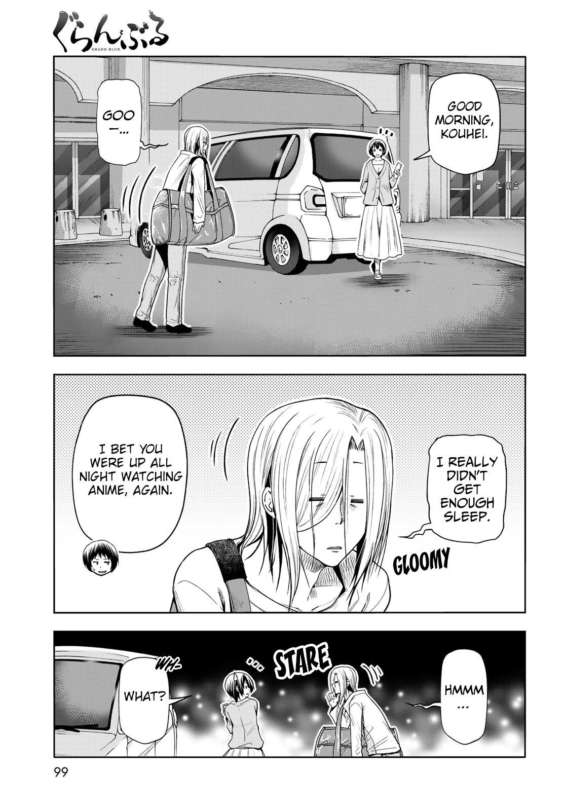 Grand Blue Chapter 81 page 7 - Chapter 81: Shark Scramble