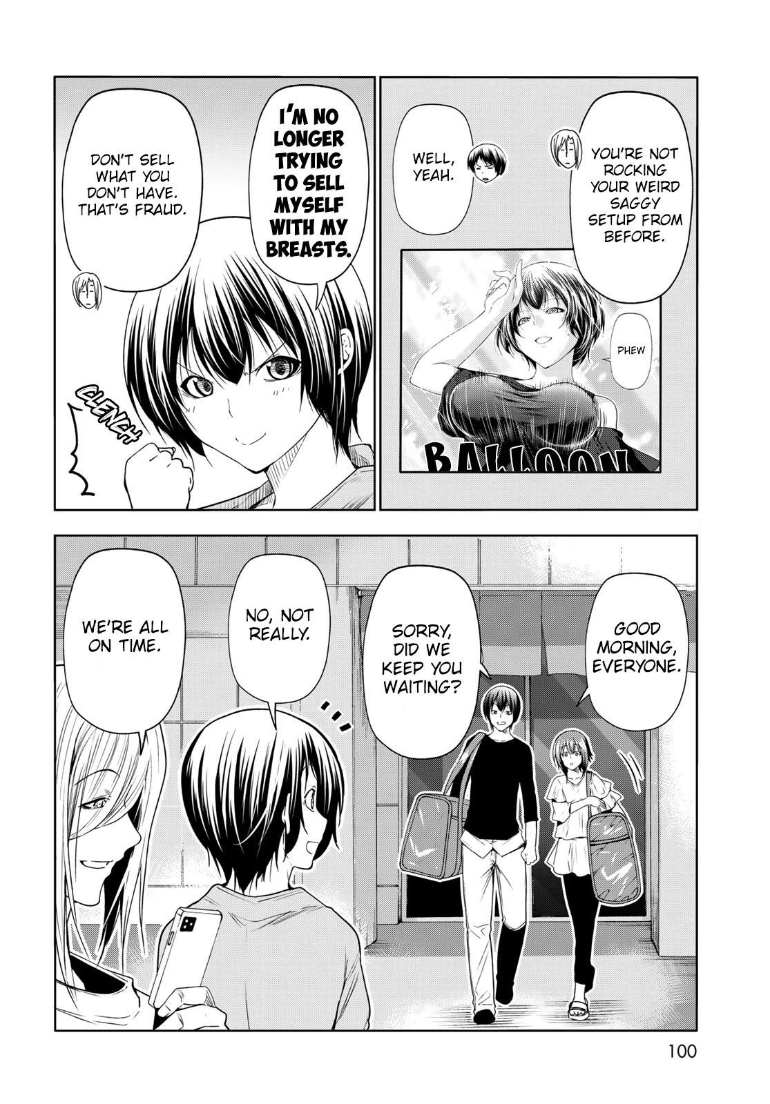 Grand Blue Chapter 81 page 8 - Chapter 81: Shark Scramble