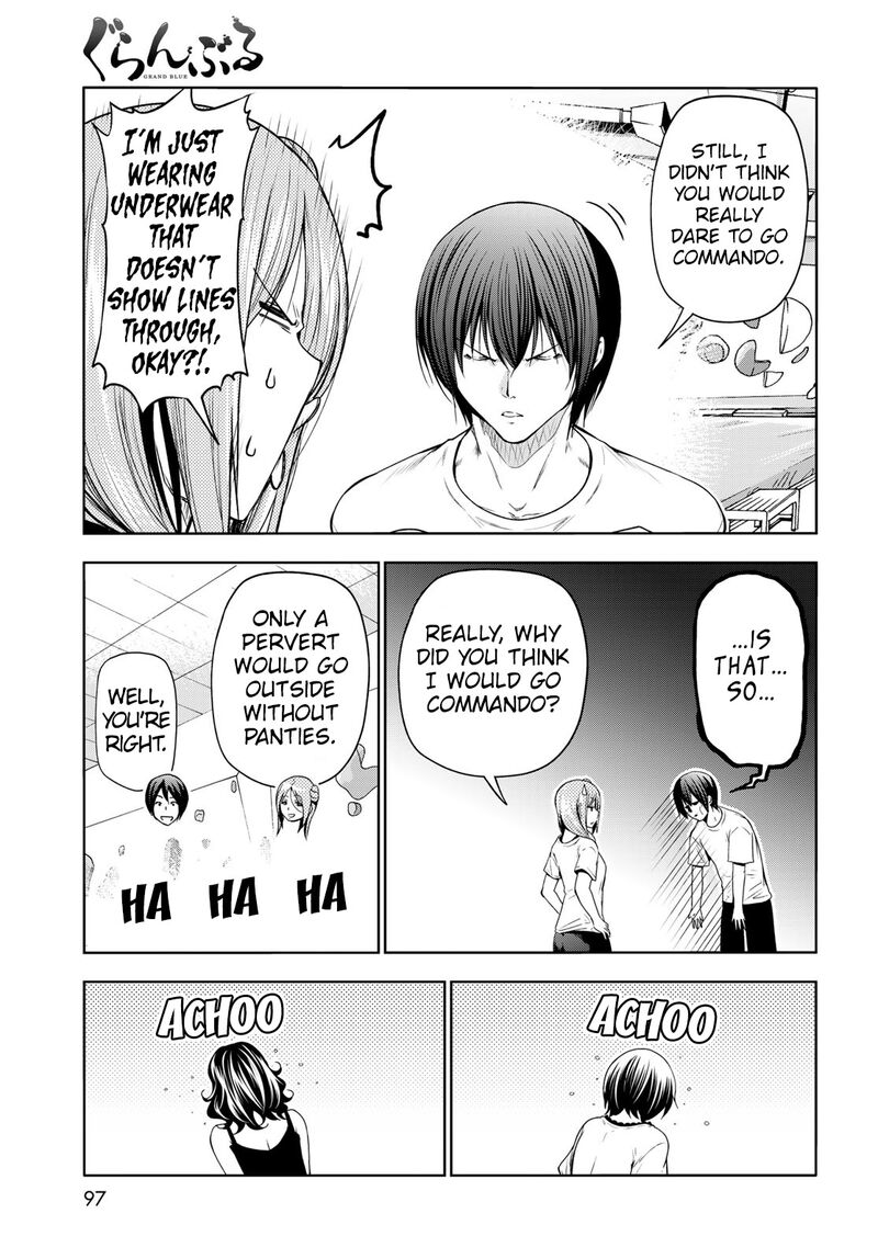 Grand Blue Chapter 83 page 13 - Chapter 83: Serving Herself Up