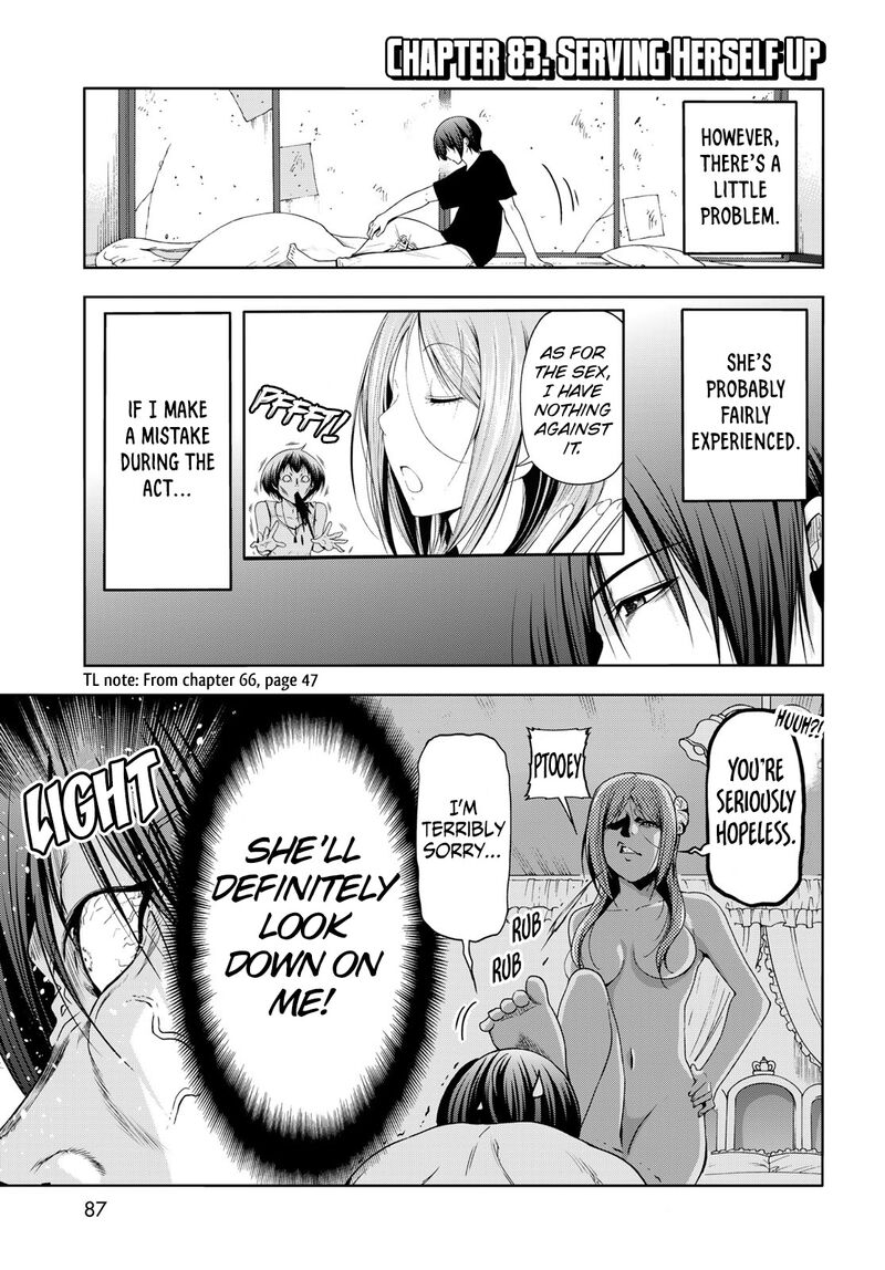 Grand Blue Chapter 83 page 3 - Chapter 83: Serving Herself Up