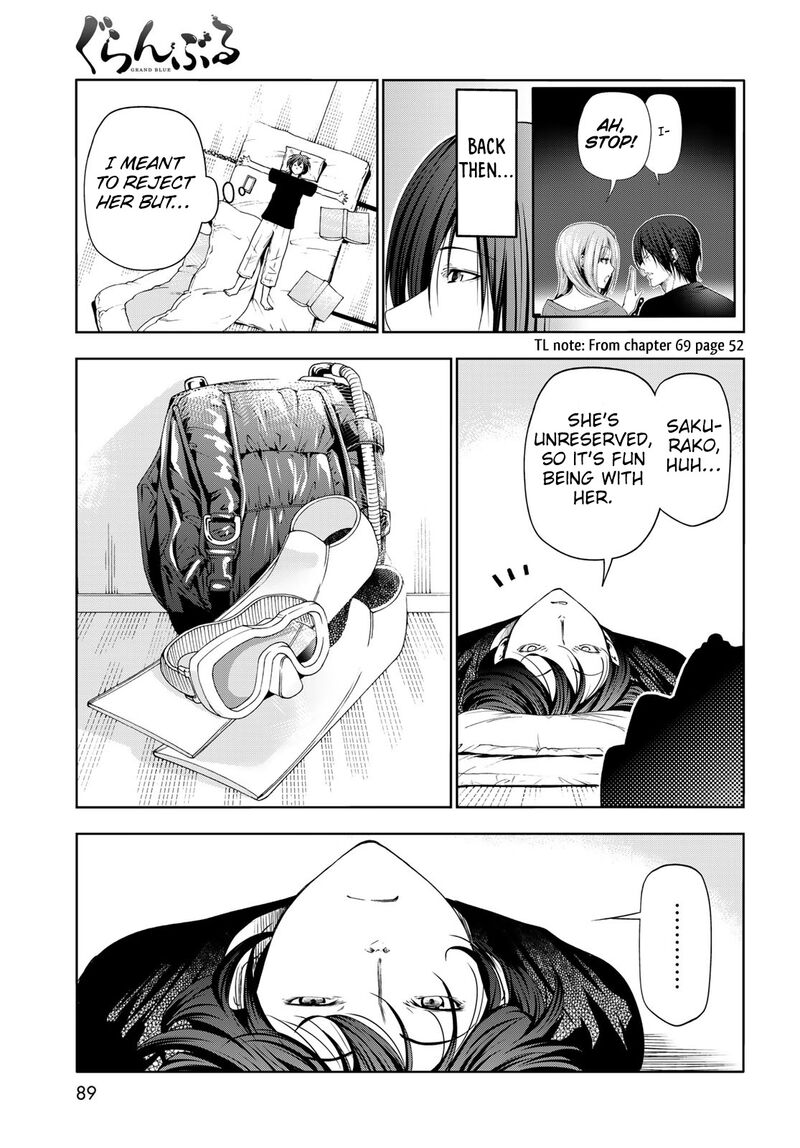 Grand Blue Chapter 83 page 5 - Chapter 83: Serving Herself Up