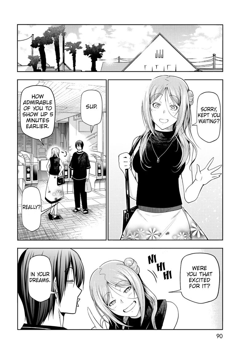Grand Blue Chapter 83 page 6 - Chapter 83: Serving Herself Up