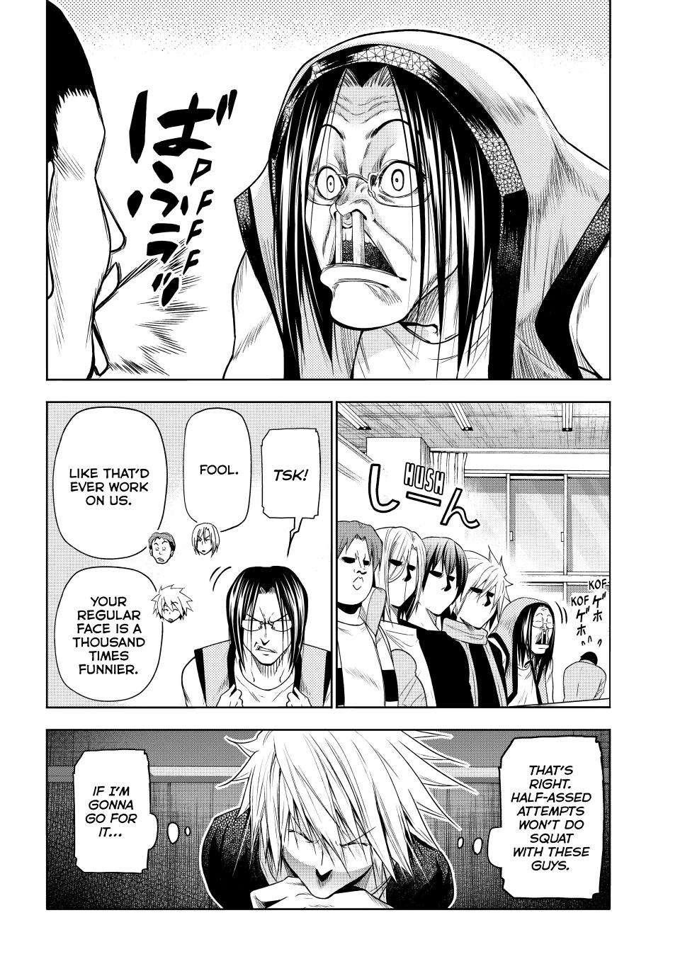 Grand Blue Chapter 86 page 13 - Chapter 86: No Reaction Game