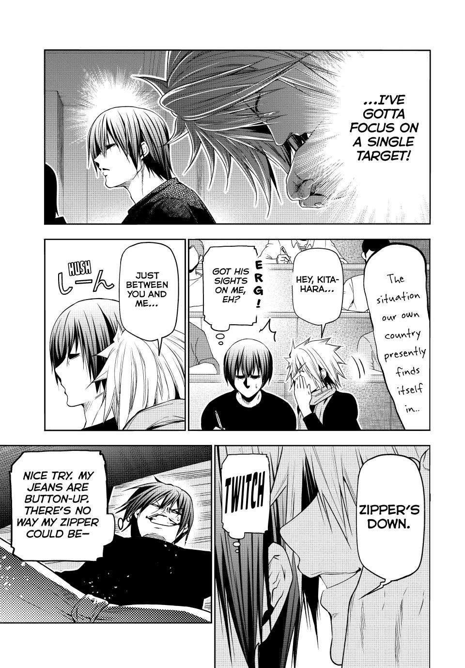 Grand Blue Chapter 86 page 14 - Chapter 86: No Reaction Game