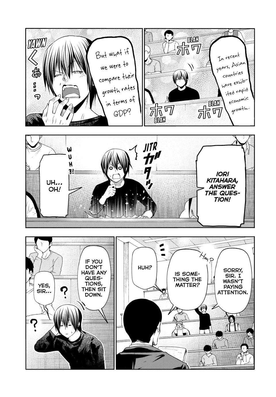 Grand Blue Chapter 86 page 16 - Chapter 86: No Reaction Game