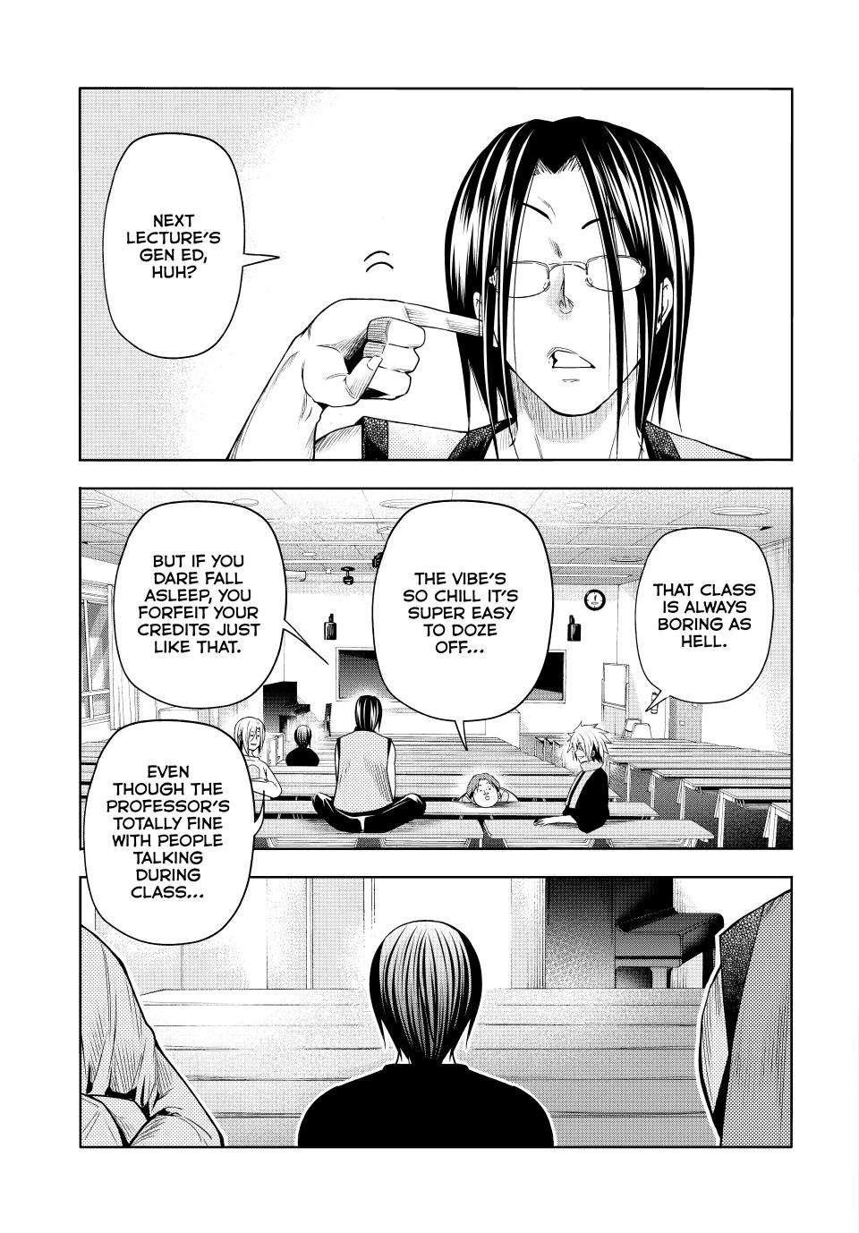 Grand Blue Chapter 86 page 2 - Chapter 86: No Reaction Game