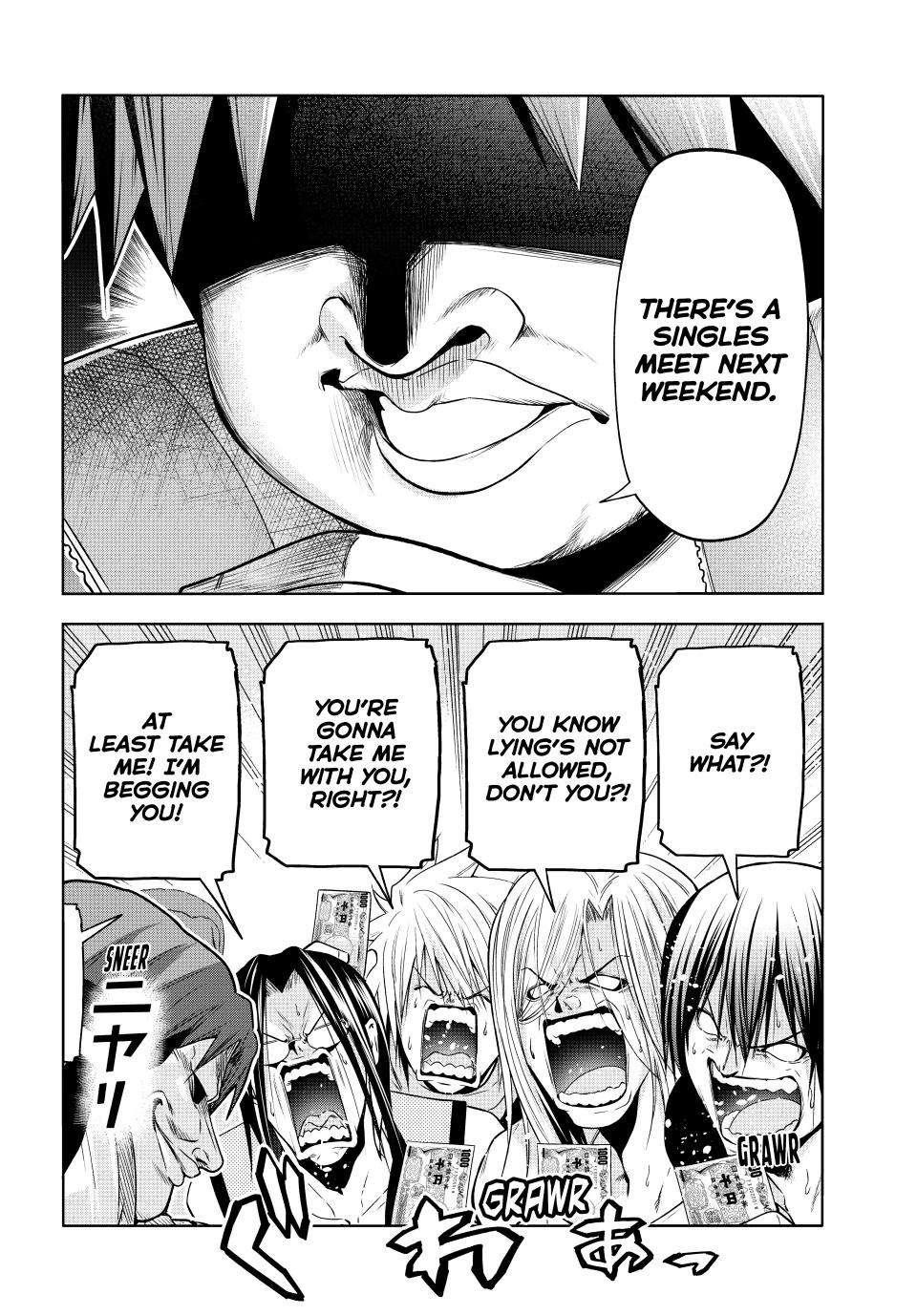 Grand Blue Chapter 86 page 21 - Chapter 86: No Reaction Game