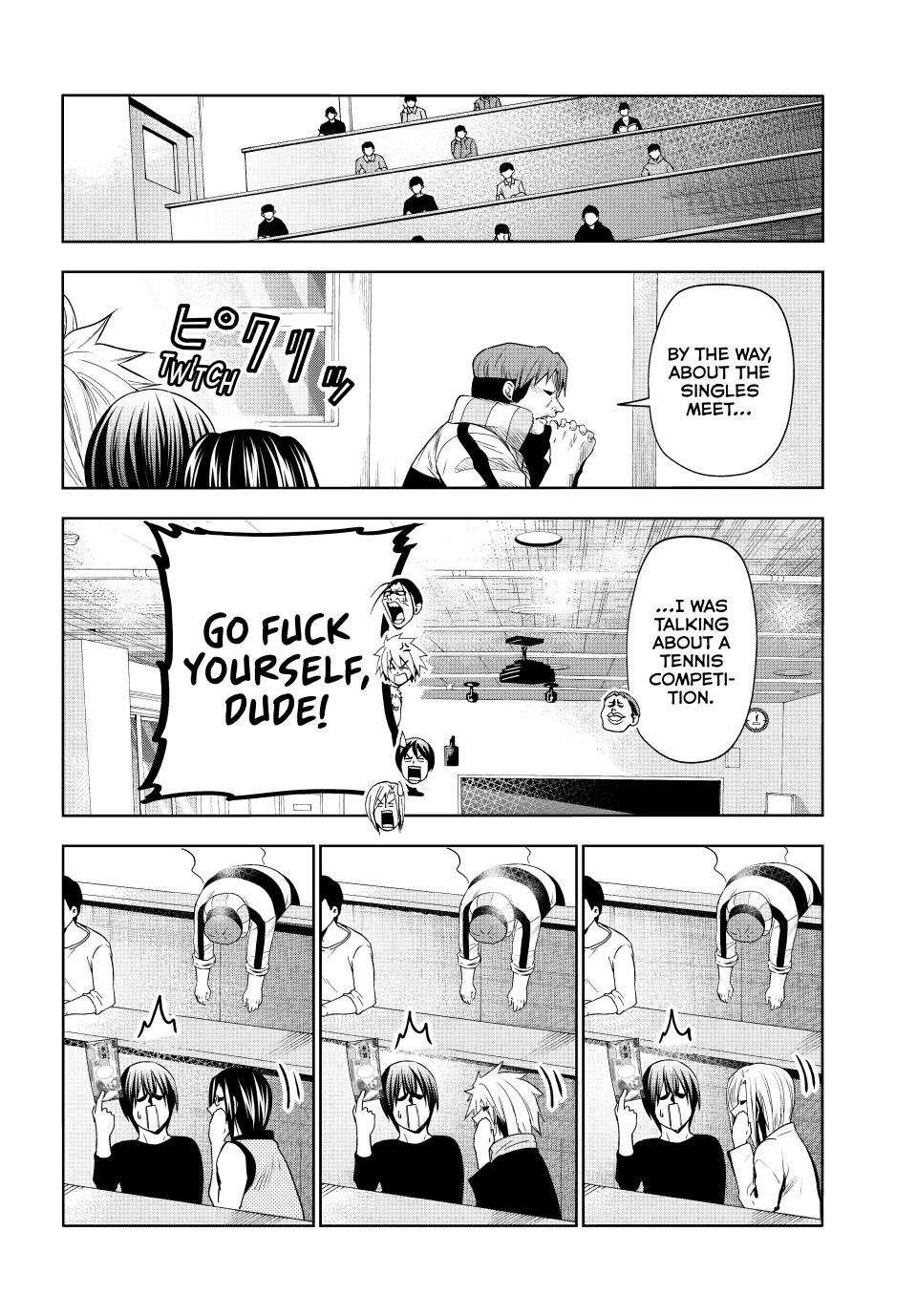 Grand Blue Chapter 86 page 25 - Chapter 86: No Reaction Game