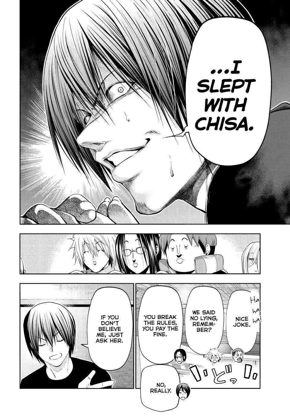 Grand Blue Chapter 86 page 27 - Chapter 86: No Reaction Game