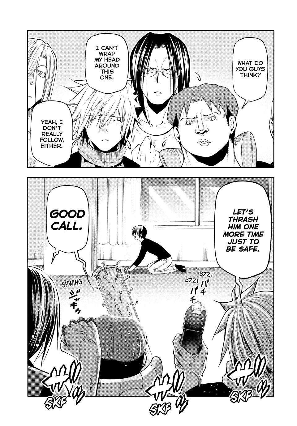 Grand Blue Chapter 86 page 33 - Chapter 86: No Reaction Game