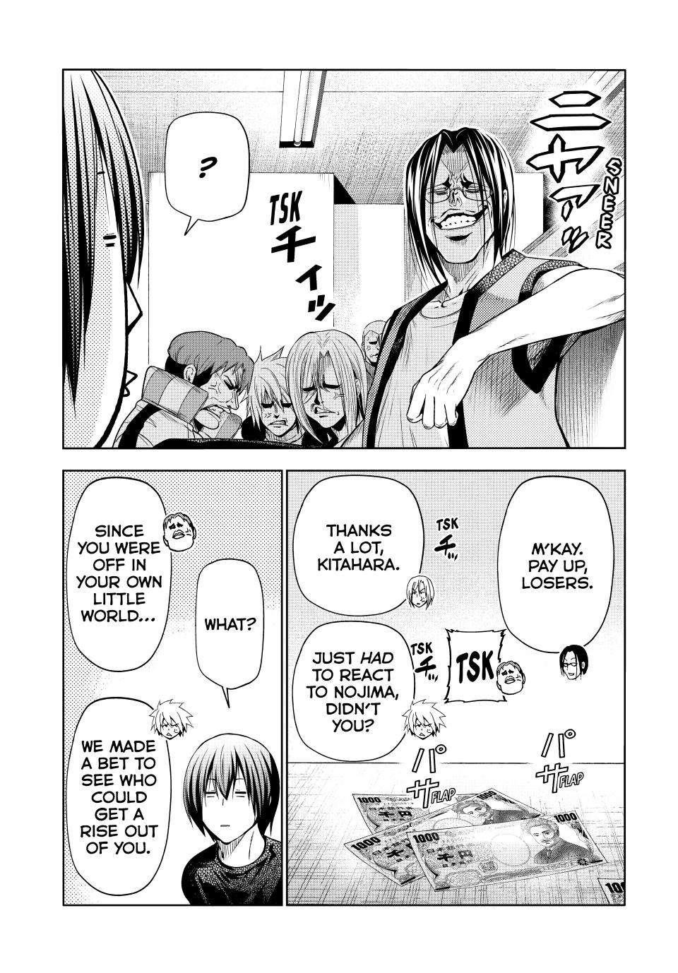 Grand Blue Chapter 86 page 8 - Chapter 86: No Reaction Game