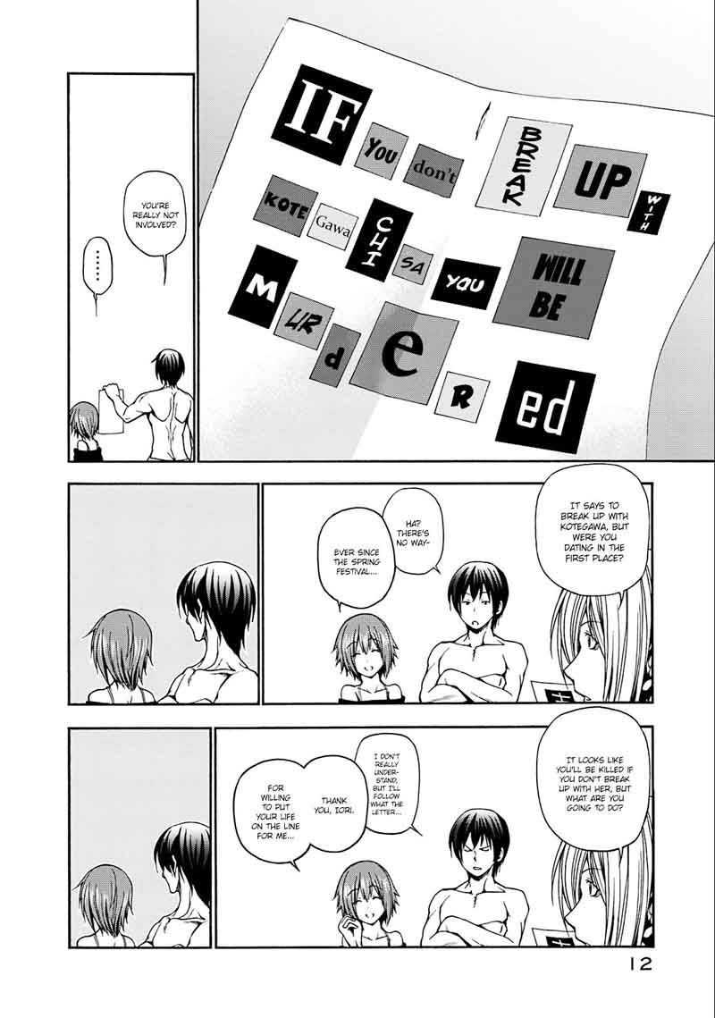 Grand Blue Chapter 9 page 12 - Chapter 9: The Festival Afterparty