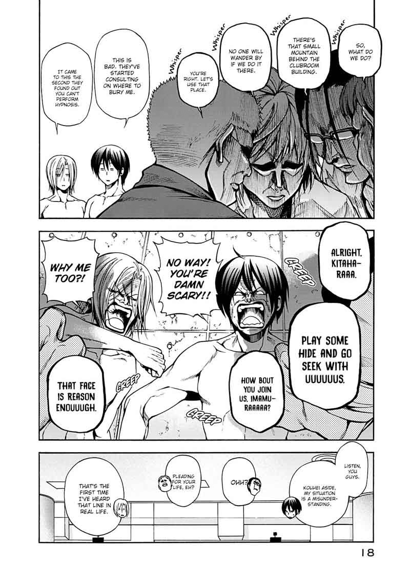 Grand Blue Chapter 9 page 18 - Chapter 9: The Festival Afterparty