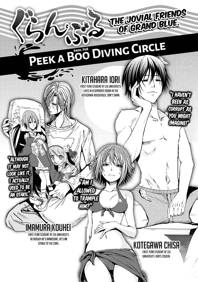 Grand Blue Chapter 9 page 2 - Chapter 9: The Festival Afterparty