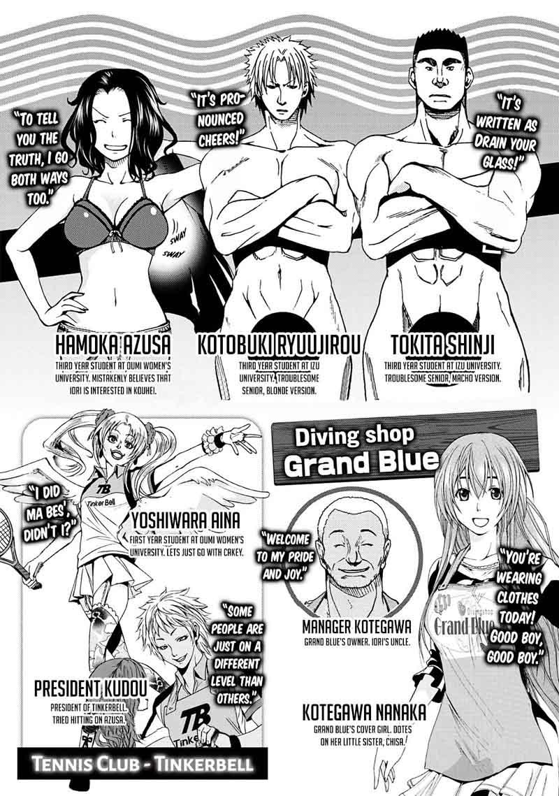Grand Blue Chapter 9 page 3 - Chapter 9: The Festival Afterparty