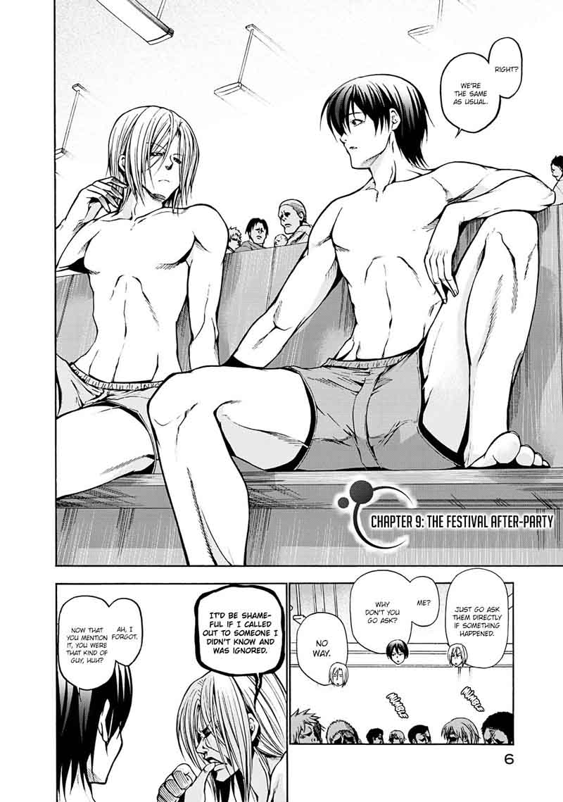 Grand Blue Chapter 9 page 6 - Chapter 9: The Festival Afterparty
