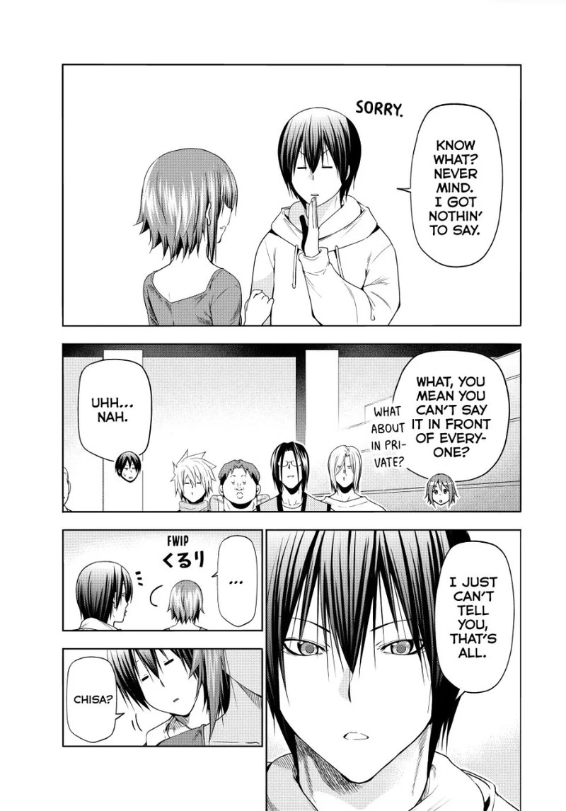 Grand Blue Chapter 90 page 3 - Chapter 90: Presentation