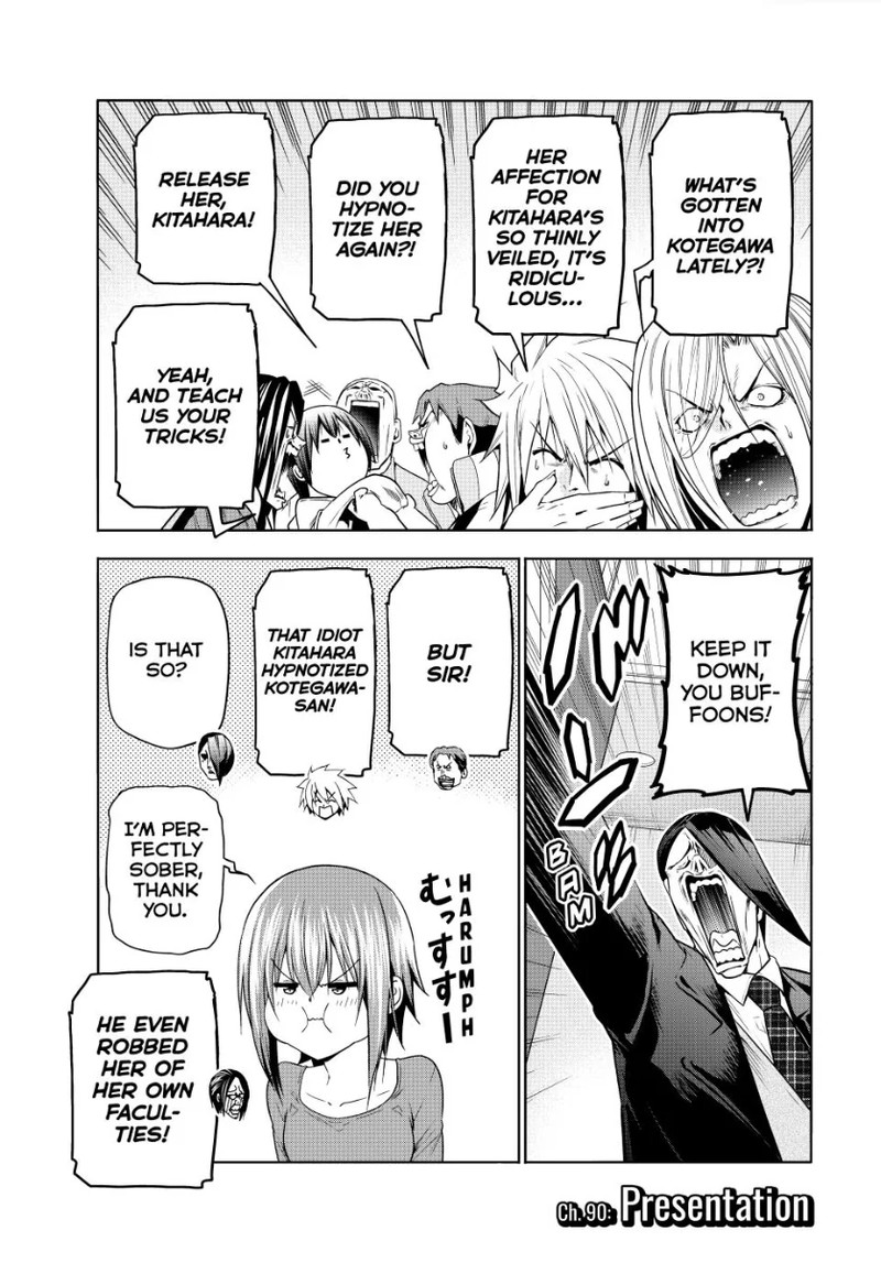 Grand Blue Chapter 90 page 5 - Chapter 90: Presentation