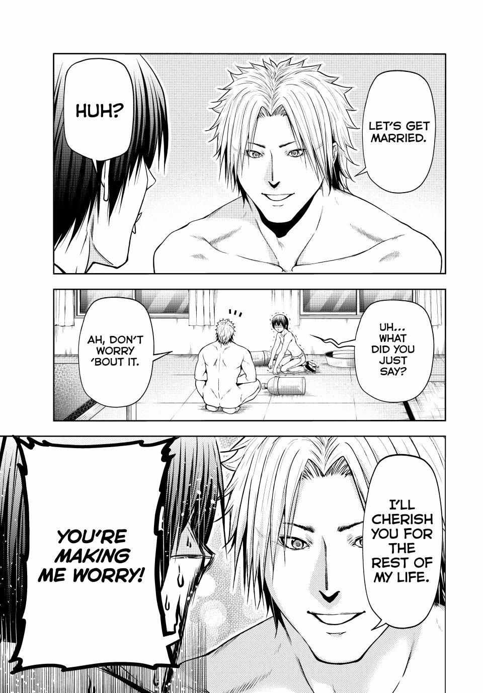 Grand Blue Chapter 95 page 15 - Chapter 95: The Night Is Still Young