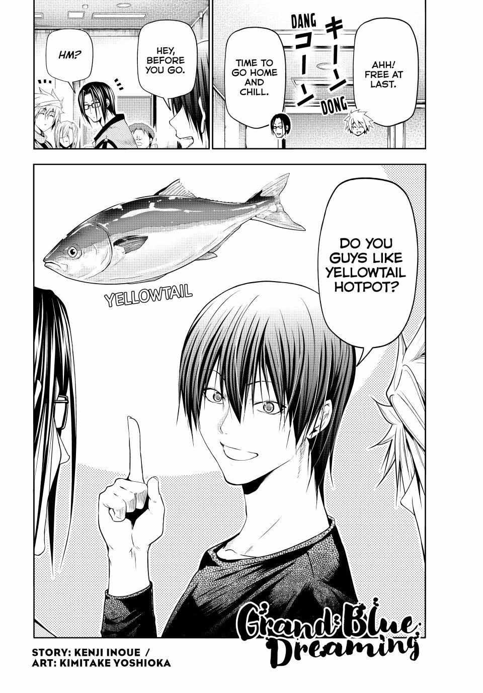Grand Blue Chapter 96 page 4 - Chapter 96: Collective Inteligence