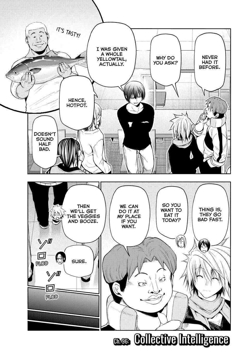 Grand Blue Chapter 96 page 5 - Chapter 96: Collective Inteligence