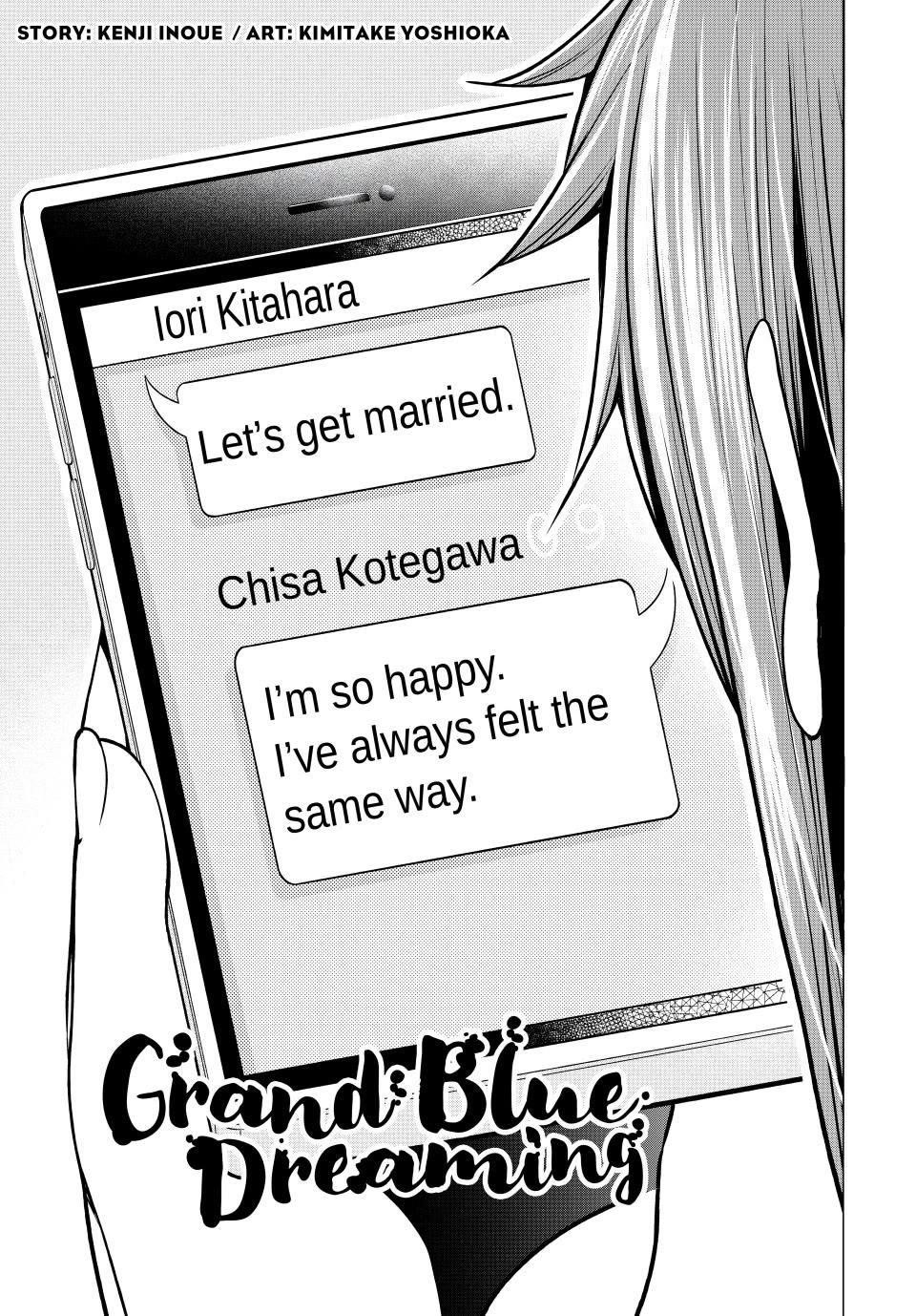 Grand Blue Chapter 99 page 5 - Chapter 99: Proposal