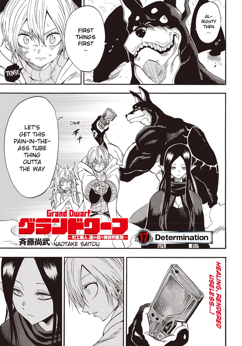 Grand Dwarf ~ The Smalltown Craftsman's Skills Are Unmatched In Another World ~ Chapter 17 page 1 - Chapter 17: Determination