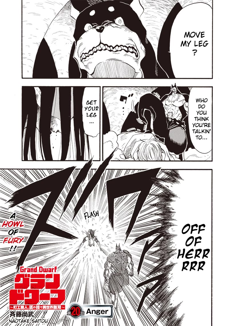 Grand Dwarf ~ The Smalltown Craftsman's Skills Are Unmatched In Another World ~ Chapter 20 page 2 - Chapter 20: Anger