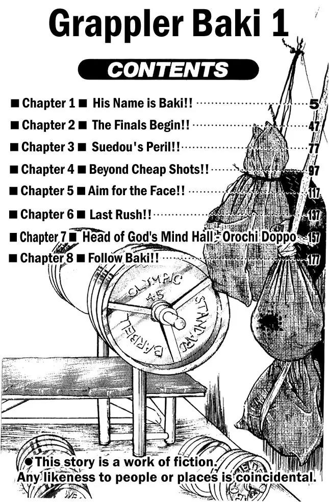 Grappler Baki Chapter 1 page 3 - Chapter 1