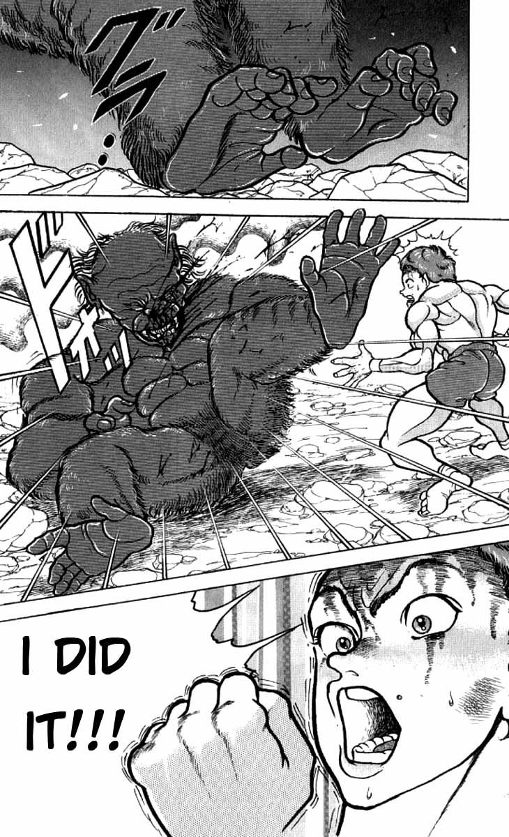 Grappler Baki Chapter 100 page 23 - Chapter 100 : Shoot the Monster