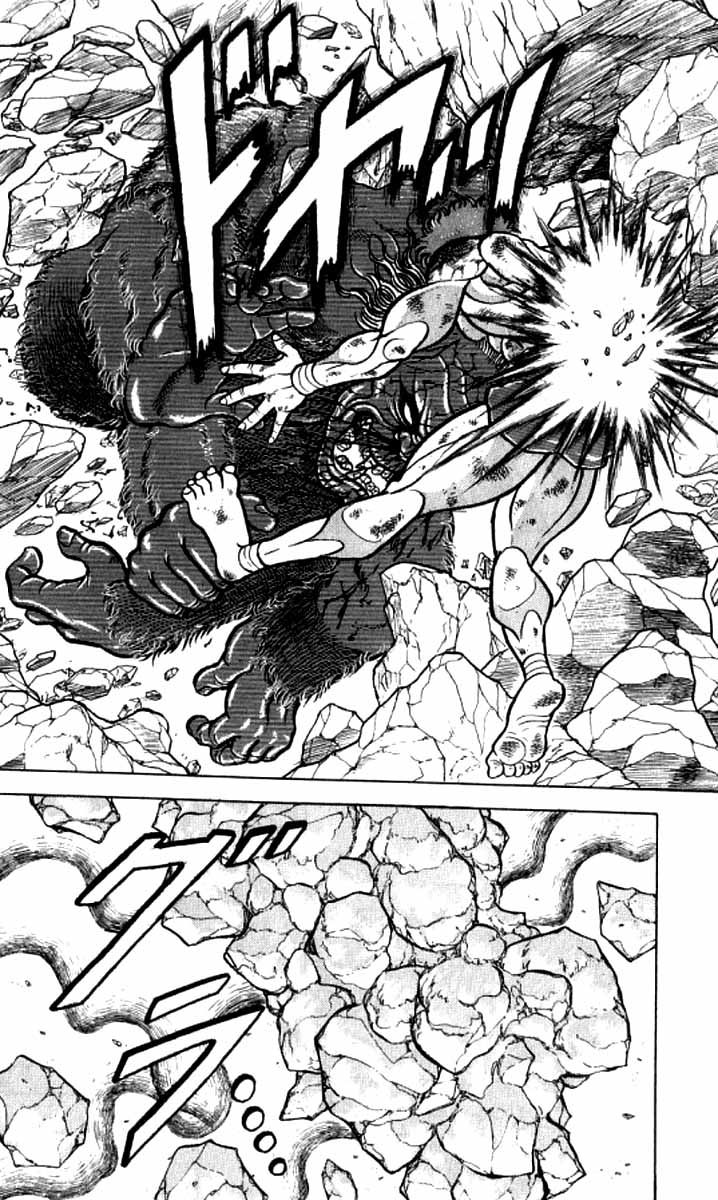 Grappler Baki Chapter 101 page 18 - Chapter 101 : Combat power of the wild