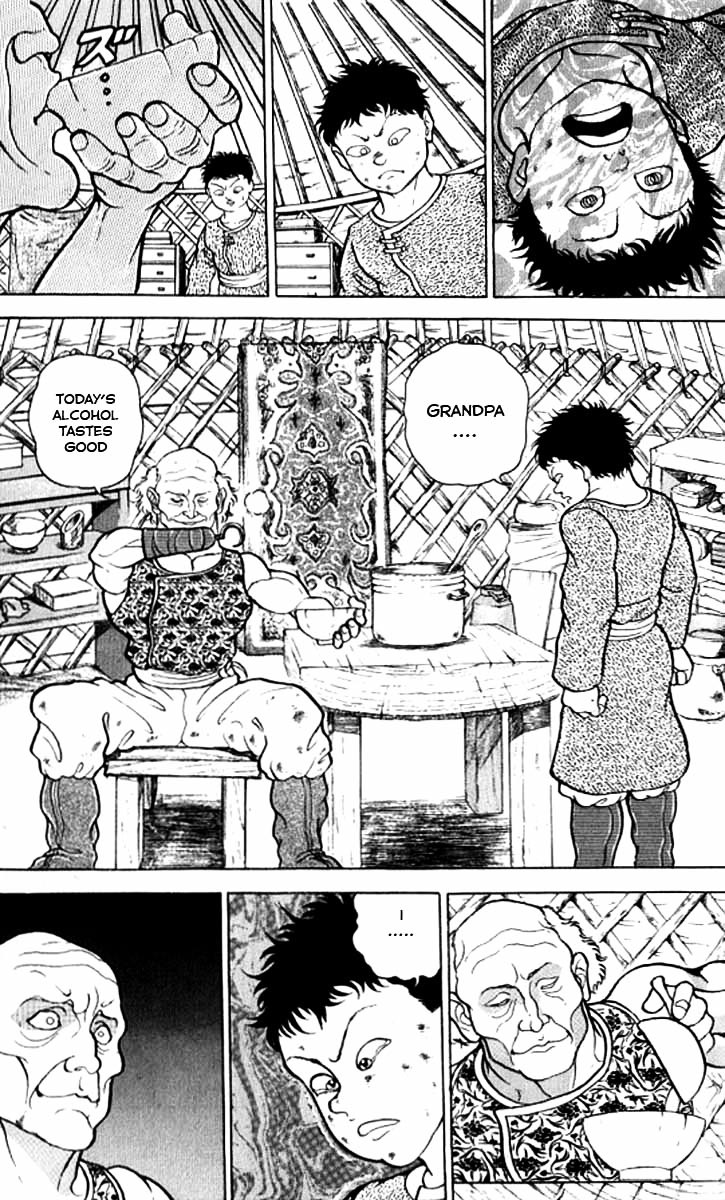 Grappler Baki Chapter 109 page 15 - Chapter 109 : The heart of a warrior