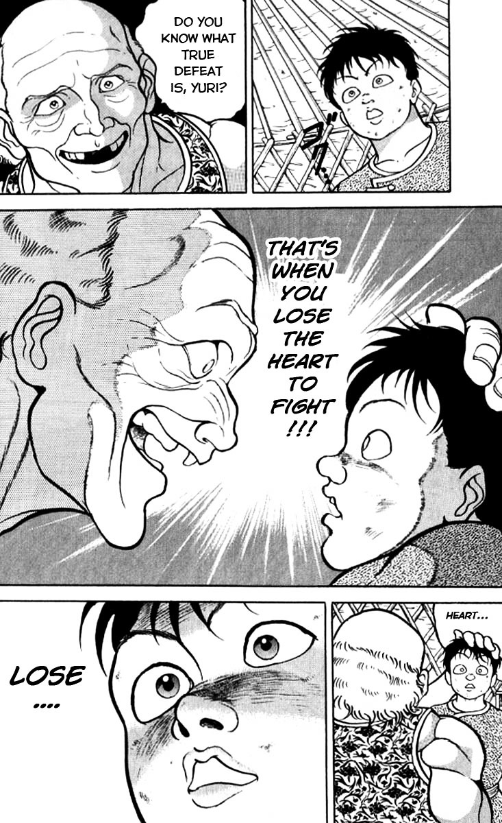 Grappler Baki Chapter 109 page 18 - Chapter 109 : The heart of a warrior