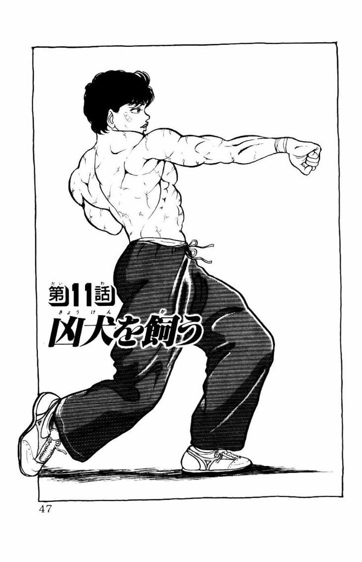 Grappler Baki Chapter 11 page 1 - Chapter 11 : Keeping a Mad Dog