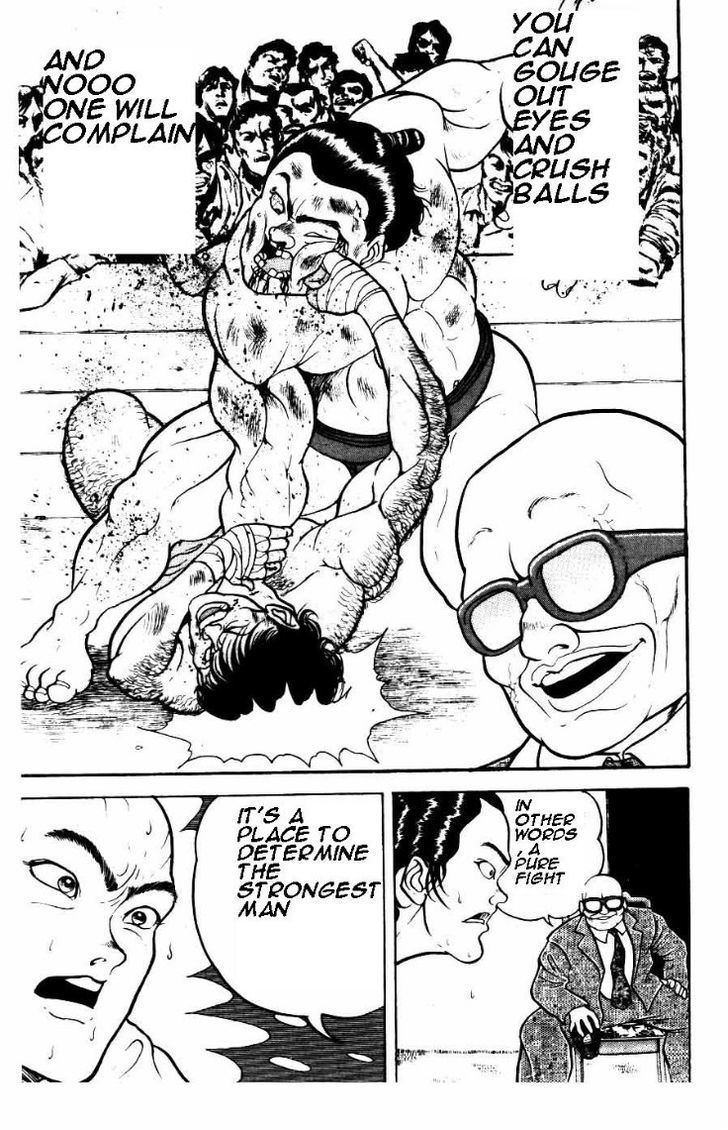 Grappler Baki Chapter 11 page 13 - Chapter 11 : Keeping a Mad Dog