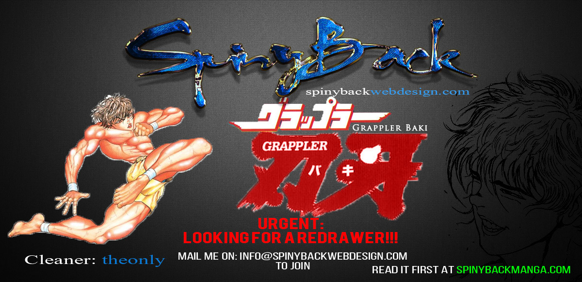 Grappler Baki Chapter 110 page 18 - Chapter 110 : I have found you!!