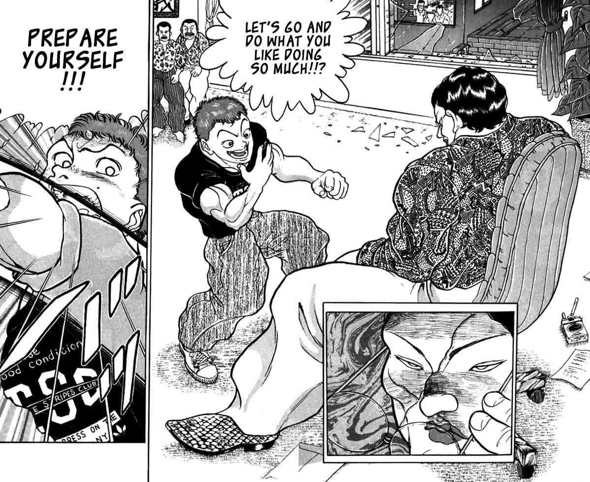 Grappler Baki Chapter 111 page 4 - Chapter 111 : Provocative!!!