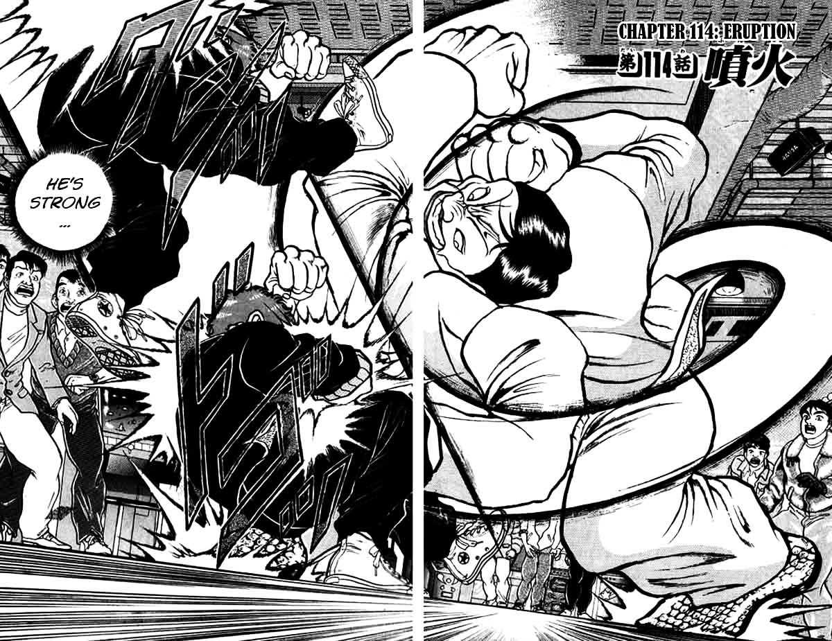 Grappler Baki Chapter 114 page 2 - Chapter 114 : Eruption