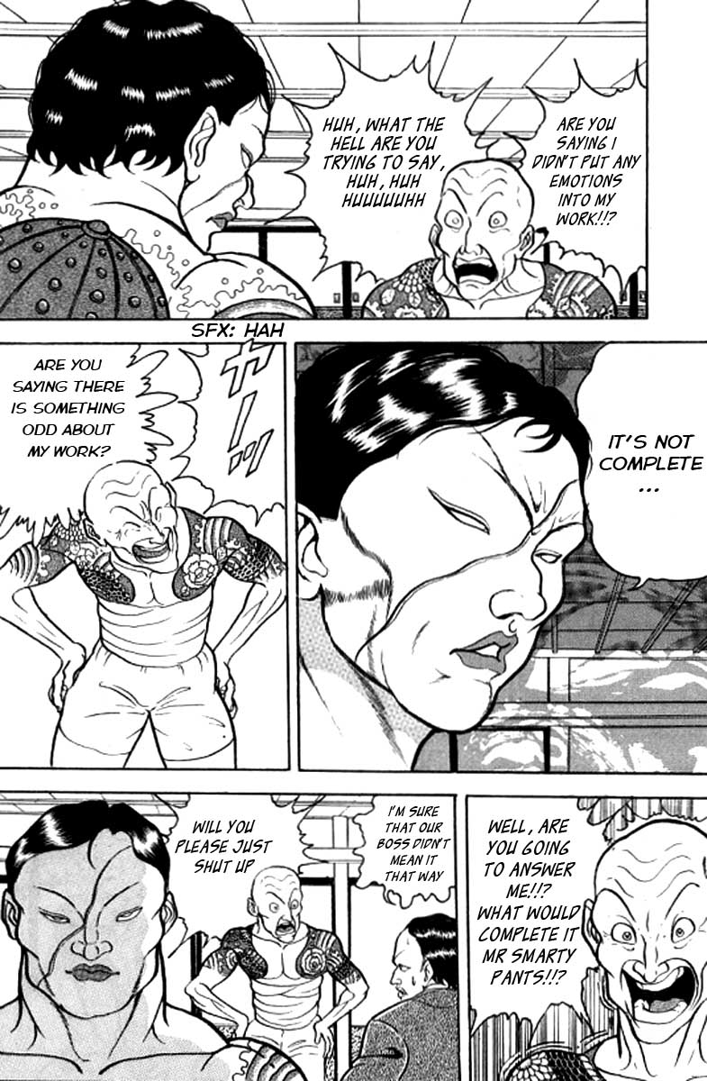 Grappler Baki Chapter 116 page 9 - Chapter 116: The Secret Behind The Tattoo