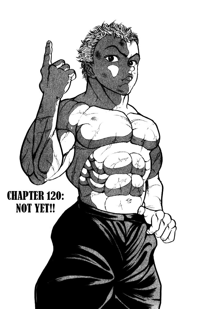 Grappler Baki Chapter 120 page 1 - Chapter 120 : Not yet!!