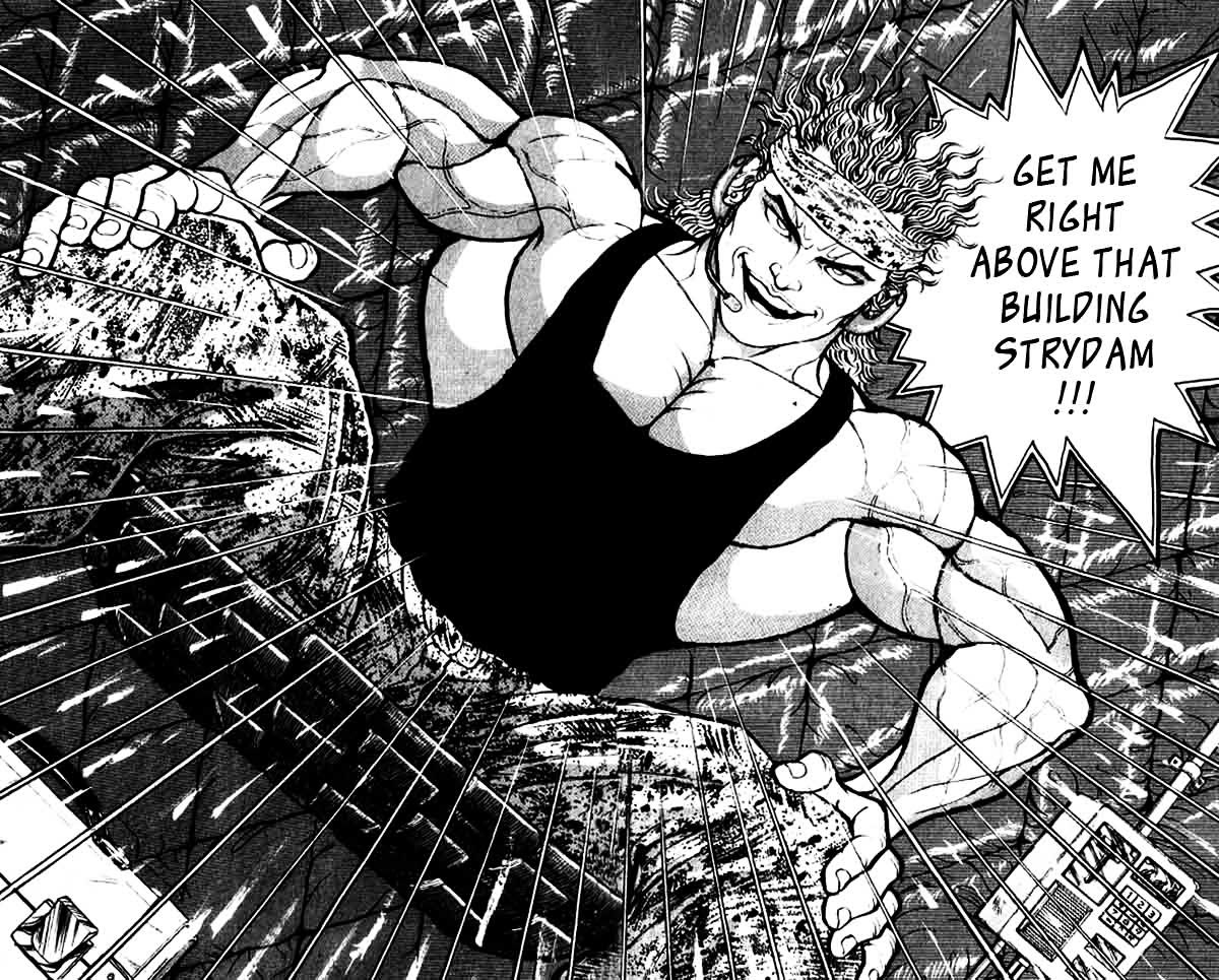Grappler Baki Chapter 122 page 8 - Chapter 122 : The conclusion and arrival