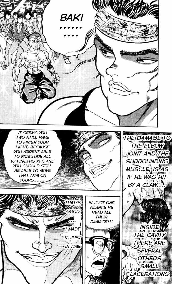 Grappler Baki Chapter 123 page 12 - Chapter 123 : The man who arrived on time