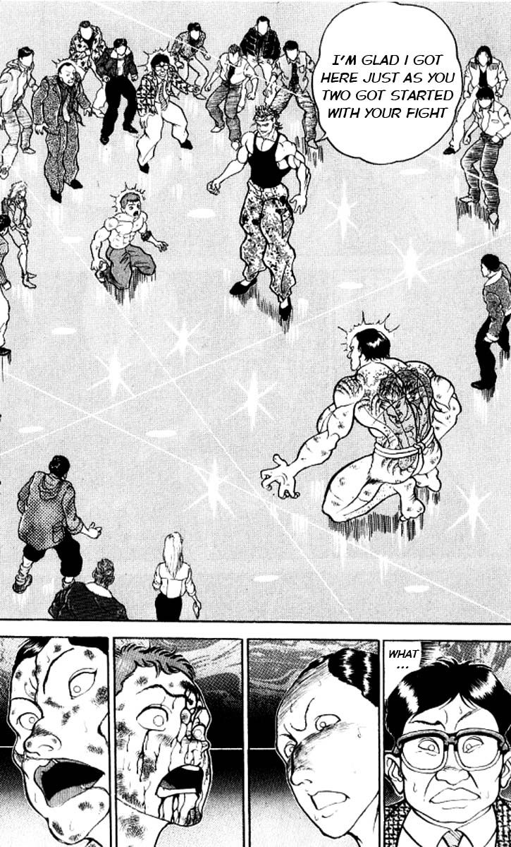 Grappler Baki Chapter 123 page 13 - Chapter 123 : The man who arrived on time