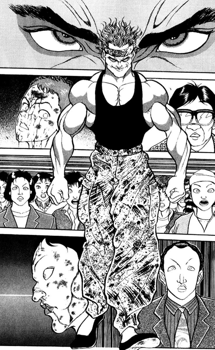 Grappler Baki Chapter 123 page 8 - Chapter 123 : The man who arrived on time