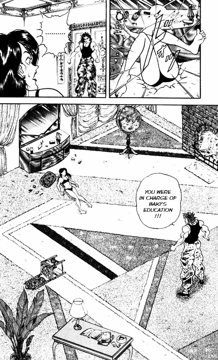 Grappler Baki Chapter 125 page 12 - Chapter 125 : At the Akezawa household