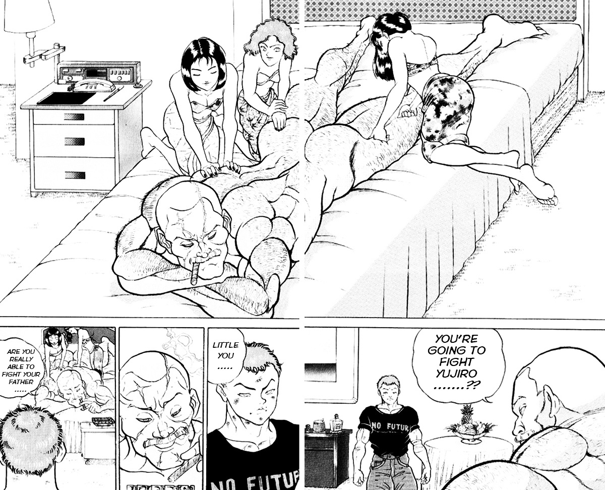 Grappler Baki Chapter 131 page 17 - Chapter 131 : Challenging Yujiro