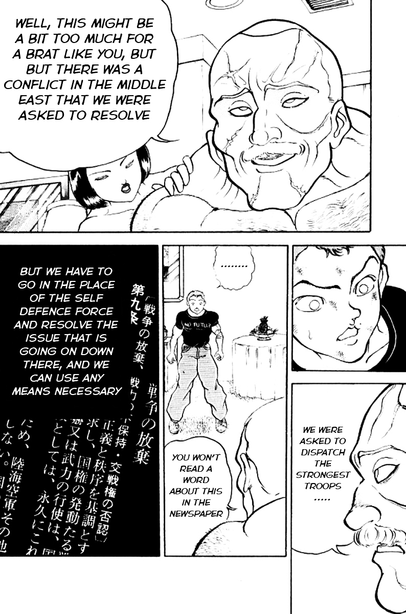 Grappler Baki Chapter 132 page 16 - Chapter 132 : The strongest troops